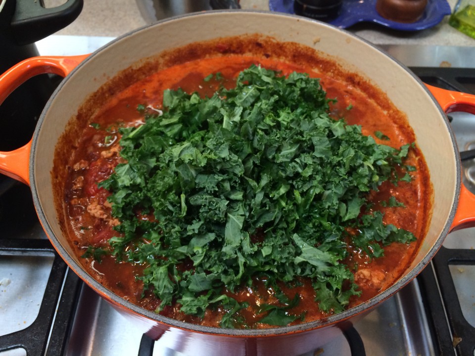kale in chili